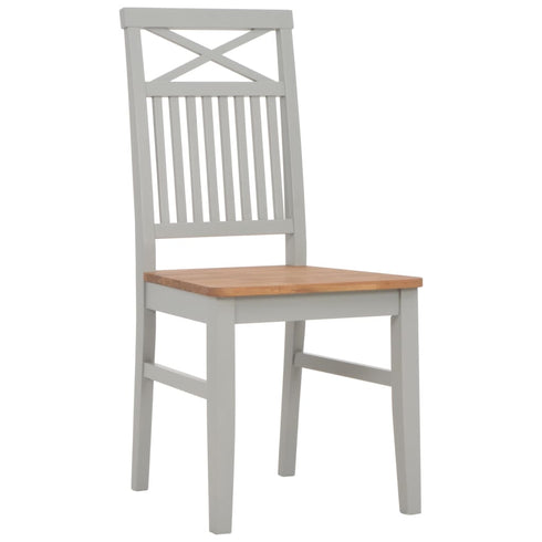 Maison Madeleine -  7 Piece Dining Set Solid Oak Wood